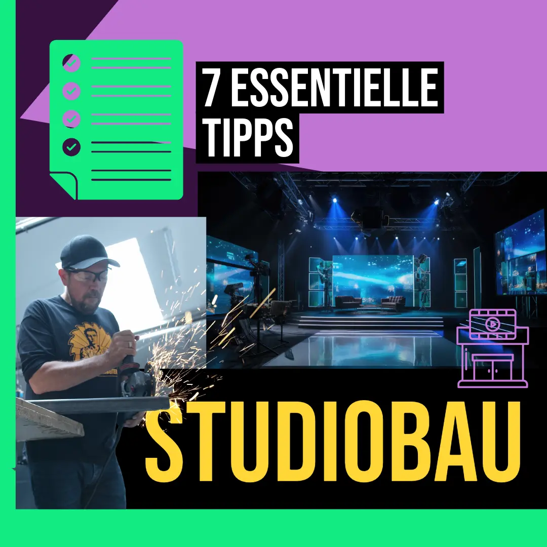 Die entscheidenden Tipps für deinen Studiobau